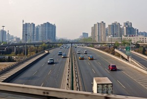 Автомобильная развязка в районе Чаояна, Пекин